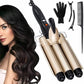 🔥3-Barrel Curling Iron with Adjustable Temperature