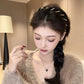 🔥Hot Sale🔥 Vintage High Cranial Faux Pearl Hairband (50% Off)