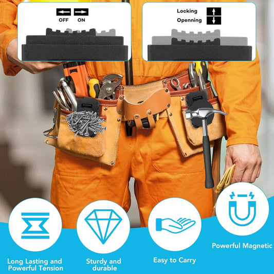 🎁Limited Time 50% Off-Two Get One Free⏳Powerful Magnetic Tool Belt Clip