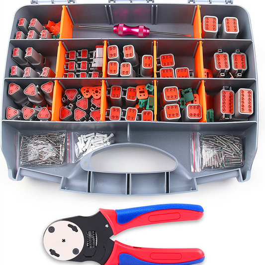 💪 50% discount for a limited time – 338-piece crimping tool set, suitable for DT connectors