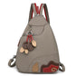 💃👜Women's Stylish Convertible Crossbody Backpack🌿 3-Wege Tragbar Tasche für Alltag Reise