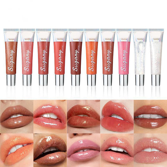💞49% OFF--🔥Crystal Shimmer Lip Gloss, Hydrating Shine - While Supplies Last⏳