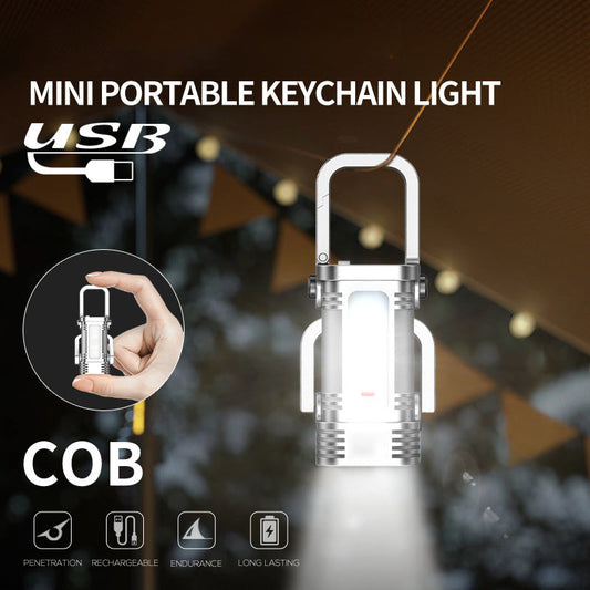🔥Limited stock available 49% OFF🔥Multifunctional Mini Keychain Flashlight with Clip