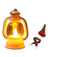 ❄️Mini Snowman Lantern with Hats and Scarves