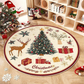 🎅Non-Slip Round Christmas Tree Rug🎄