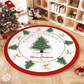 🎅Non-Slip Round Christmas Tree Rug🎄