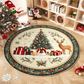 🎅Non-Slip Round Christmas Tree Rug🎄