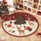 🎅Non-Slip Round Christmas Tree Rug🎄