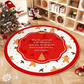 🎅Non-Slip Round Christmas Tree Rug🎄