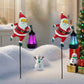 💡Solar-Powered Santa Claus Garden Stake Light✨