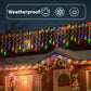 🎅 Outdoor LED Icicle Lights for Christmas ❄️