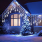 🎅 Outdoor LED Icicle Lights for Christmas ❄️