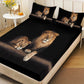 🦁 Lion Print Bedroom 3-Piece Bedding Set 💪