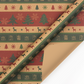 🎅 Christmas-themed kraft paper wrapping rolls ❄️