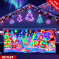 📢📢49% OFF🎅UV Reactive Christmas Garage Door Banner