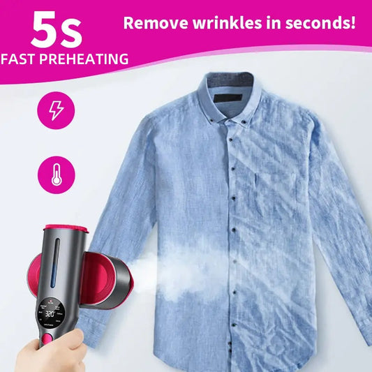 💜LAST DAY SALE 49% OFF👍Handheld Steamer Iron for Clothes