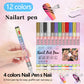🎁Christmas Sale 49% OFF🎄12-Color Professional Nail Art Pen Set