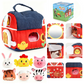 📢📢40% OFF !! ⏰Interactive Plush Farm House Toy Set for Kids🐄🐏