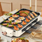 🍢Large Capacity Detachable Multi-Function Smokeless Electric Grill