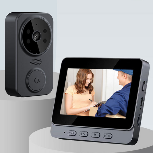 🔔Wireless Video Doorbell with Monitor