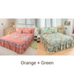 🛏️ 49% OFF NOW! 🎀 3-Piece Ruffled Bed Skirt Set – Elegant Design, Easy Fit & Complete Coverage 🛌