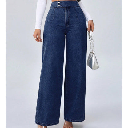 🎁2026 New Arrivals 49% OFF💥Women's High-Waist Wide-Leg Jeans