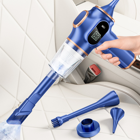 ✨🔥4 in 1 High Power Cordless Car Vacuum Cleaner🍃