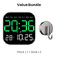 🔥HOT SALE 50% OFF🎁Multifunctional Digital Alarm Clock for Home & Office