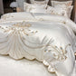💯Soft and Breathable Embroidered 4-Piece Bedding Set