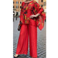 ❤️Women's Printed Top & Pants 2-Piece Set