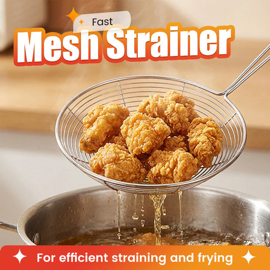 🔥Stainless Steel Wire Mesh Skimmer Spoon