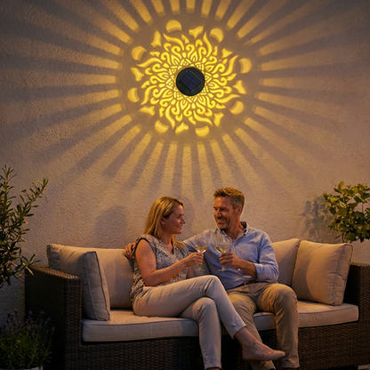 ✨Solar-Powered Mandala Projector Light