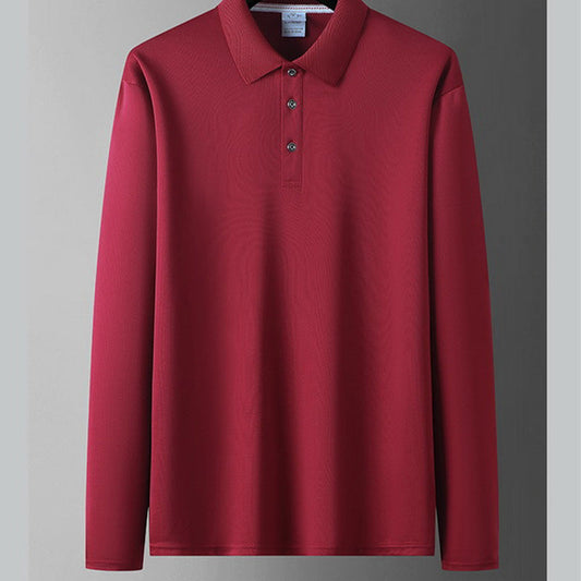 🔥Men's Solid-Color Business-Casual Top