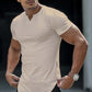 💪Casual Solid Color Athletic T-Shirt for Men