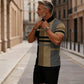 💯Men's Quarter-Zip Shirt & Shorts Set