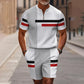 💯Men's Quarter-Zip Shirt & Shorts Set