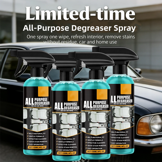 🧼 LIMITED-TIME 50% OFF! ✨ All-Purpose Degreaser Spray – 1-Second Stain Removal, Lemon Scent, Family-Safe ⚡