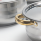 🍳50% OFF NOW!🫕5-Piece Stainless Steel Cookware Set with Glass Lids – Durable, Even Heat Distribution & Elegant Design ✨