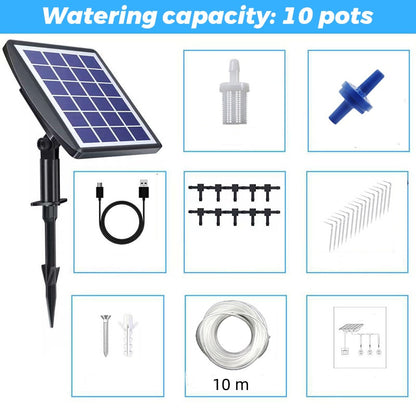 💦Solar Powered Automatic Drip Irrigation System