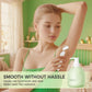 💥 Large-capacity Gentle Hair Removal Cream Set: Includes Hair Removal Cream + Smoothing Razor