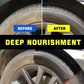 🛞 BUY 2 GET 1 FREE! ✨ Car Tire & Trim Renewal Paste – Deep Black Shine, UV Protection & Easy Application 💎