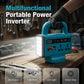 📢📢50% OFF !!!⏰Portable Power Inverter with LED Work Light
