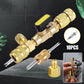 ❄️ 50% OFF NOW! 🔩 AC Valve Core Removal Tool – Dual SAE Ports, Solid Brass Build, Includes 10 Extra Cores 🔧