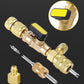 ❄️ 50% OFF NOW! 🔩 AC Valve Core Removal Tool – Dual SAE Ports, Solid Brass Build, Includes 10 Extra Cores 🔧