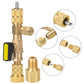 ❄️ 50% OFF NOW! 🔩 AC Valve Core Removal Tool – Dual SAE Ports, Solid Brass Build, Includes 10 Extra Cores 🔧