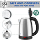 🔥 LAST DAY: 50% OFF!! 🏆 Flash Sale ⚡Large Capacity Electric Tea Kettle with All-Steel Interior