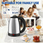 🔥 LAST DAY: 50% OFF!! 🏆 Flash Sale ⚡Large Capacity Electric Tea Kettle with All-Steel Interior
