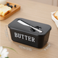 🚨BIG DISCOUNT!🔥Large Plastic Butter Dish With Lid & Knife