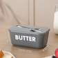 🚨BIG DISCOUNT!🔥Large Plastic Butter Dish With Lid & Knife