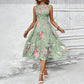 📢📢40% OFF !! ⏰Women’s Sleeveless Floral Print Casual Dress